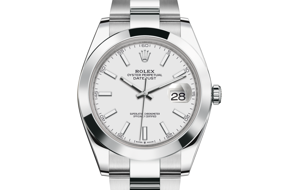 Rolex Oyster Perpetual Datejust horloge - Tweedehands - Rolex merkhorloge