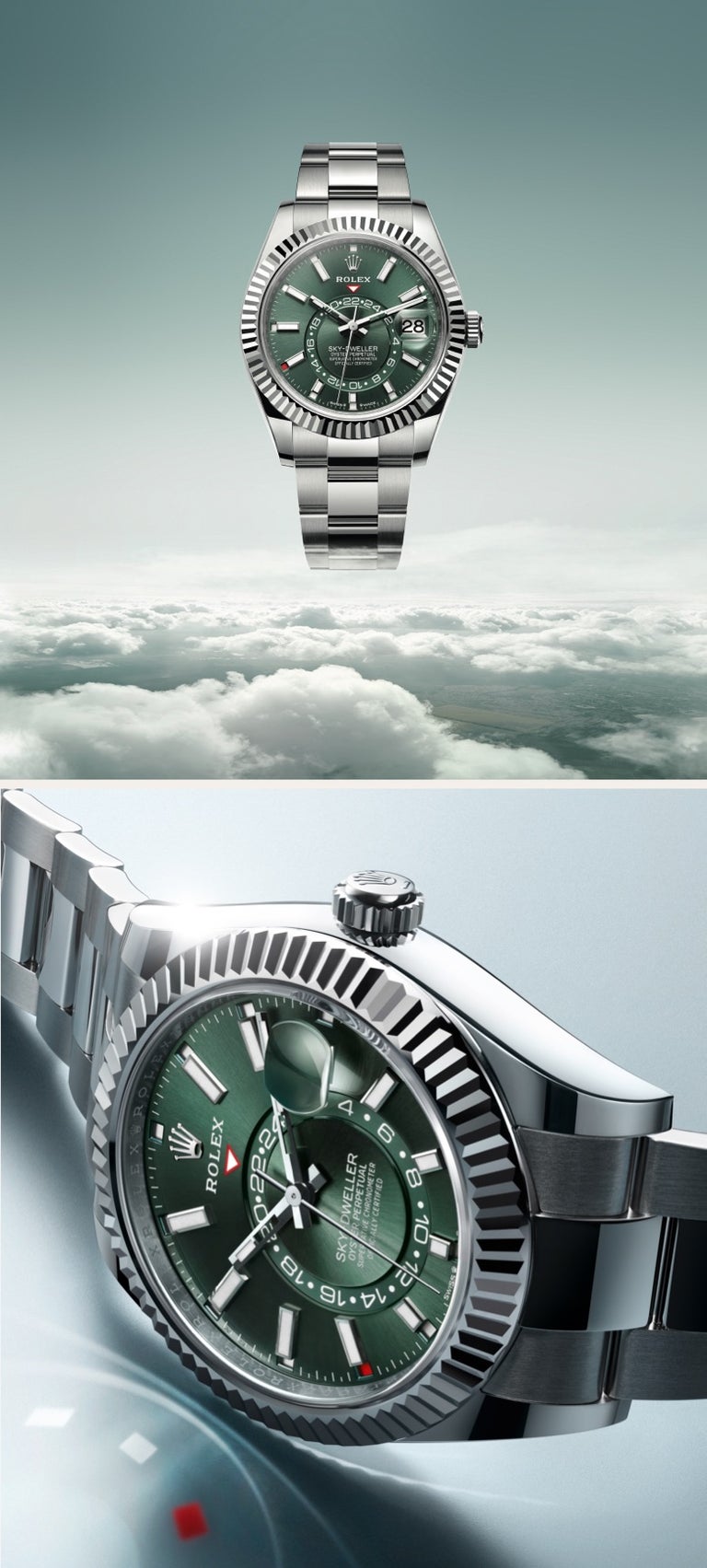 New rolex sky dweller best sale